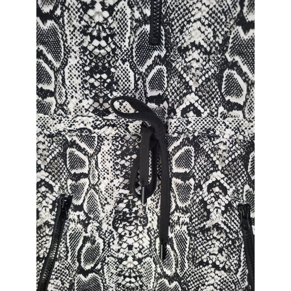 NOBO No Boundaries Juniors Black White Snake Print Dress SZ M (7-9) - Picture 4 of 11